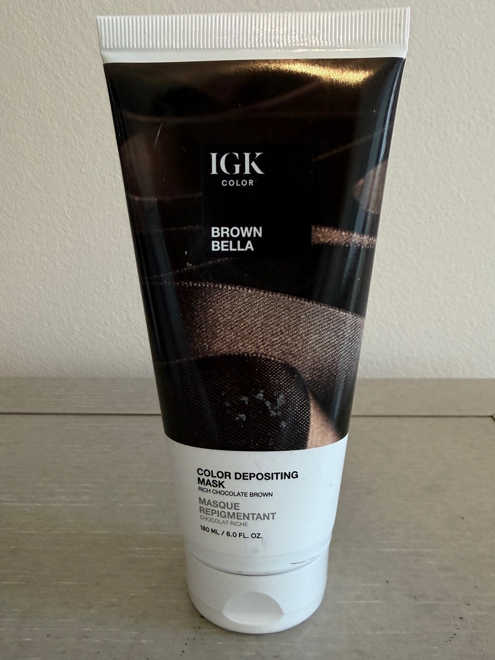 IGK Color Brown Bella Color Depositing Mask - Brand new